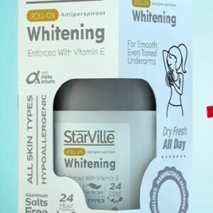 Starville Whitening Roll On Lavender Scent 60 ml